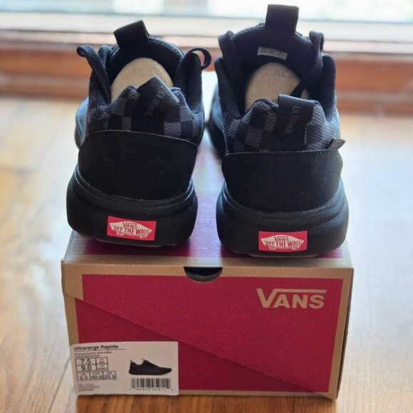 Vans UltraRange Rapidweld – Checkerboard Ebony/Black - Picture 6 of 8